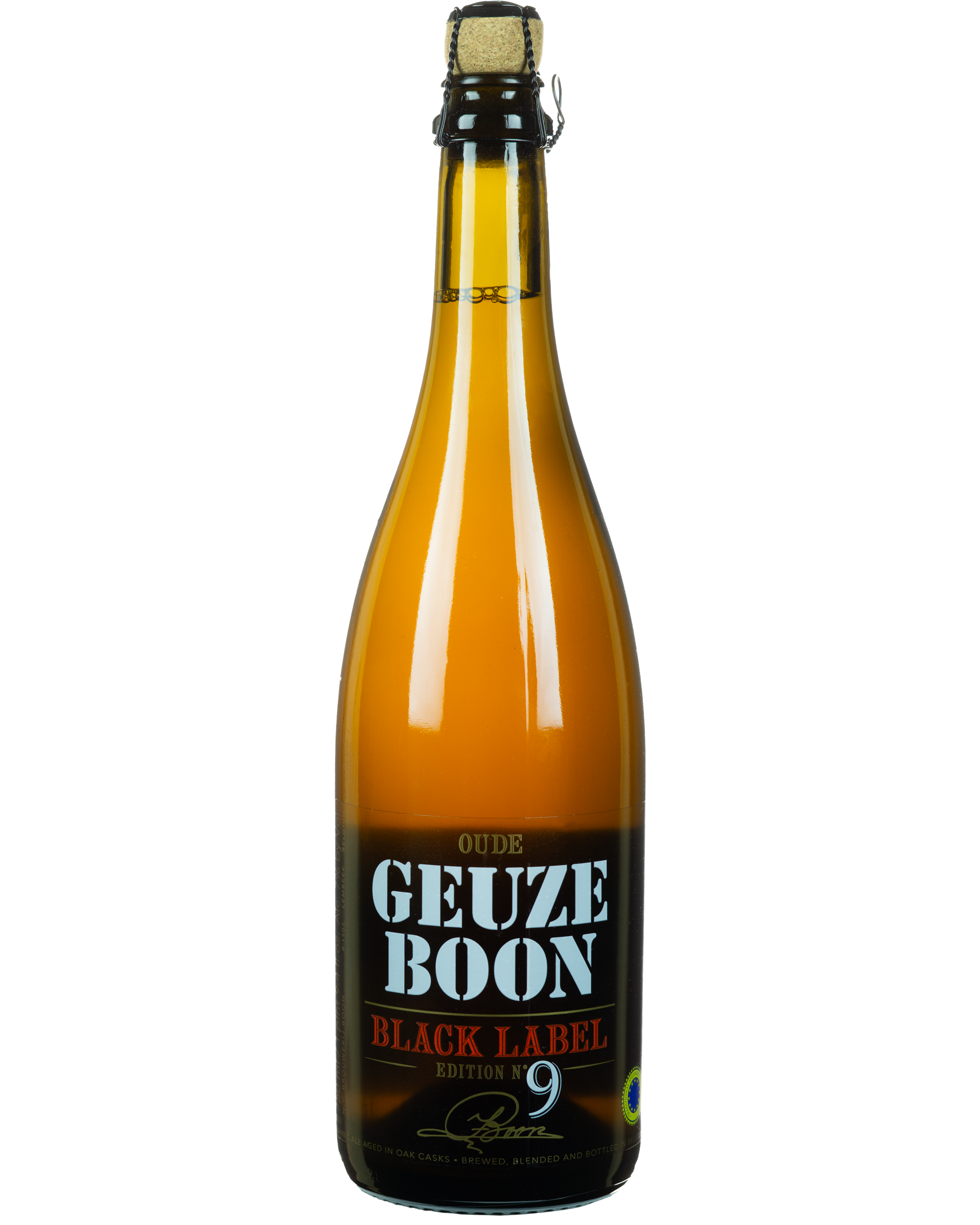 Boon Gueuze Black Label n°9 75Cl